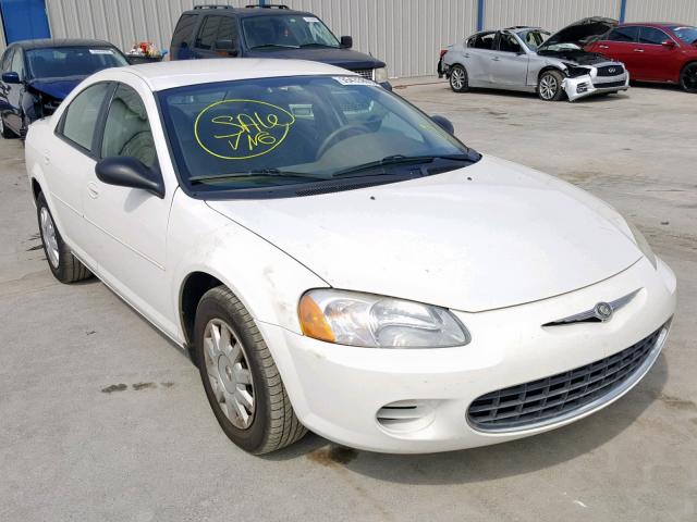 1C3EL46T53N562171 - 2003 CHRYSLER SEBRING LX WHITE photo 1