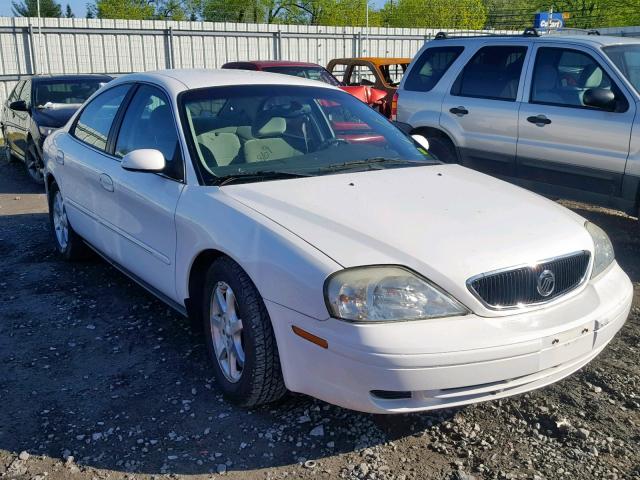 1MEFM50U62A621012 - 2002 MERCURY SABLE GS WHITE photo 1