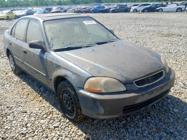 1HGEJ6522WL003782 - 1998 HONDA CIVIC DX BLUE photo 1