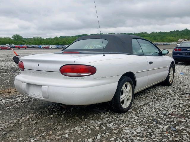 3C3EL45XXTT280189 - 1996 CHRYSLER SEBRING JX WHITE photo 4