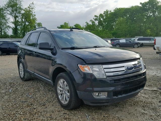 2FMDK3JC7ABB35722 - 2010 FORD EDGE SEL BLACK photo 1