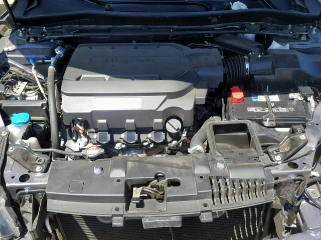 1HGCR3F8XGA005648 - 2016 HONDA ACCORD EXL GRAY photo 7