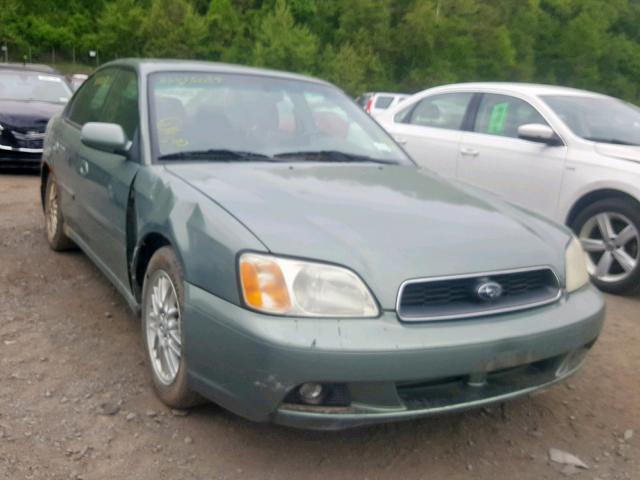 4S3BE635337207370 - 2003 SUBARU LEGACY L GREEN photo 1