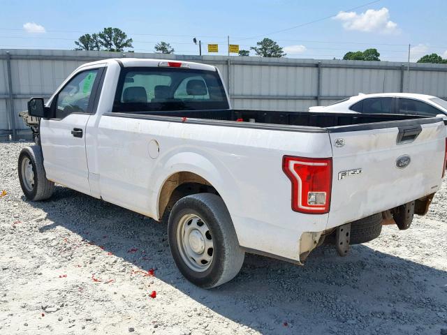 1FTMF1C82GKF14793 - 2016 FORD F150 WHITE photo 3