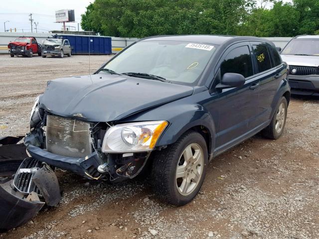 1B3HB48B98D559935 - 2008 DODGE CALIBER SX BLUE photo 2