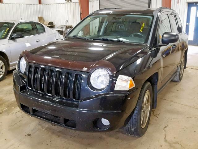 1J8FF47W18D596792 - 2008 JEEP COMPASS SP Қара фото 2