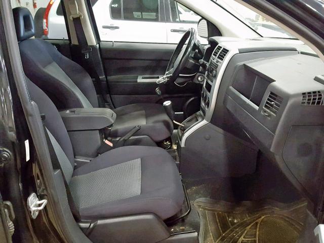1J8FF47W18D596792 - 2008 JEEP COMPASS SP Қара фото 5