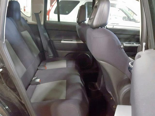 1J8FF47W18D596792 - 2008 JEEP COMPASS SP Қара фото 6