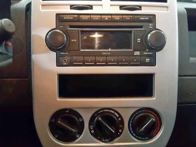 1J8FF47W18D596792 - 2008 JEEP COMPASS SP Қара фото 9