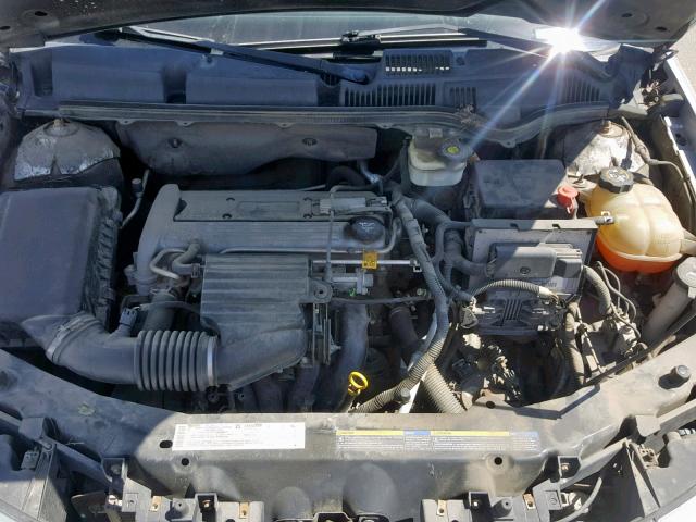 1G8AW12F34Z208055 - 2004 SATURN ION LEVEL SILVER photo 7