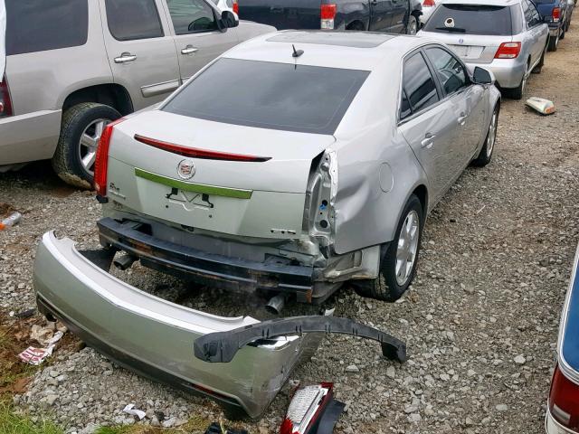 1G6DV57VX80155364 - 2008 CADILLAC CTS HI FEA SILVER photo 4