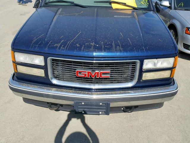 1GKEK13R2WR504543 - 1998 GMC YUKON BLUE photo 7