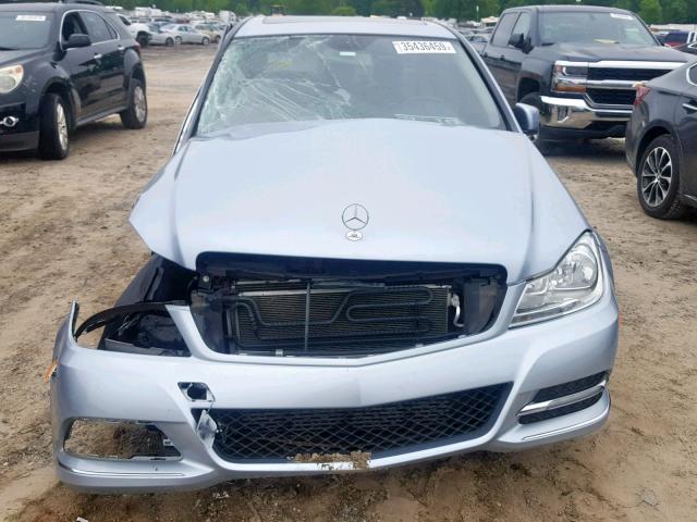 WDDGF4HB6DR264616 - 2013 MERCEDES-BENZ C 250 BLUE photo 7