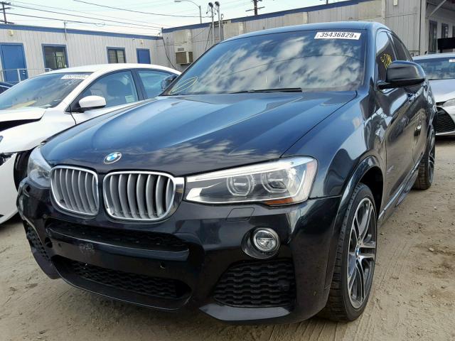 5UXXW5C51G0N91837 - 2016 BMW X4 XDRIVE3 BLACK photo 2
