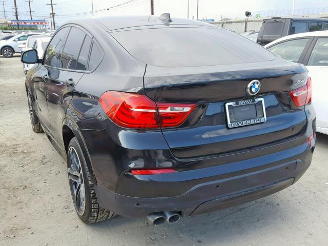 5UXXW5C51G0N91837 - 2016 BMW X4 XDRIVE3 BLACK photo 3