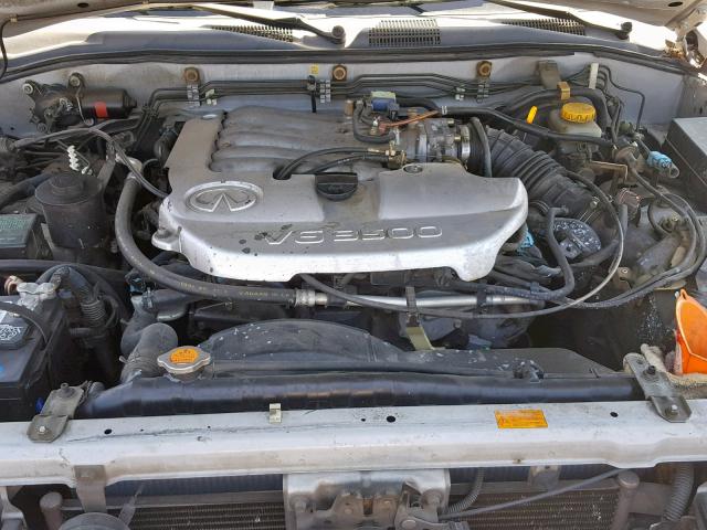 JNRDR09X83W250403 - 2003 INFINITI QX4 SILVER photo 7