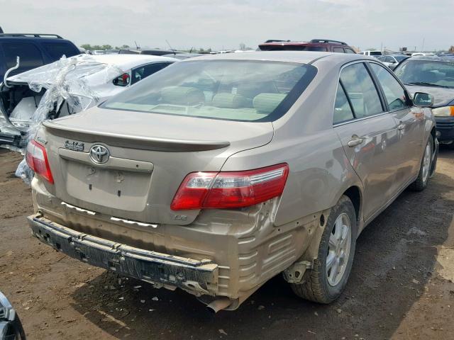 4T1BE46K47U505029 - 2007 TOYOTA CAMRY NEW TAN photo 4