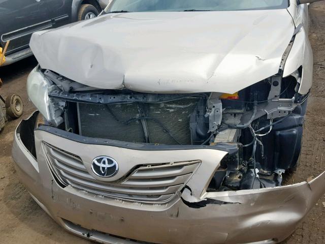 4T1BE46K47U505029 - 2007 TOYOTA CAMRY NEW TAN photo 9