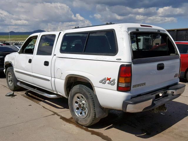 2GTEK13T651130646 - 2005 GMC NEW SIERRA WHITE photo 3