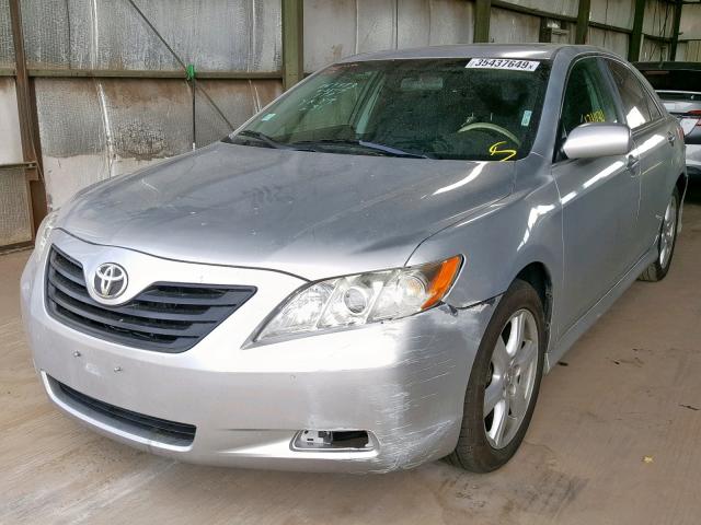 4T1BE46K27U548400 - 2007 TOYOTA CAMRY CE/L SILVER photo 2