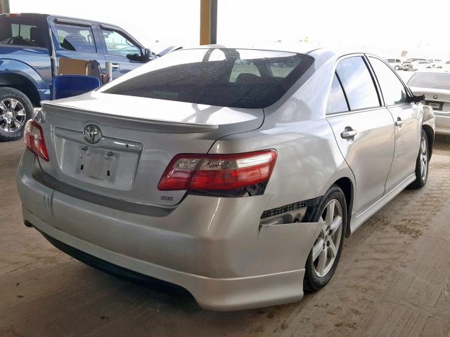 4T1BE46K27U548400 - 2007 TOYOTA CAMRY CE/L SILVER photo 4