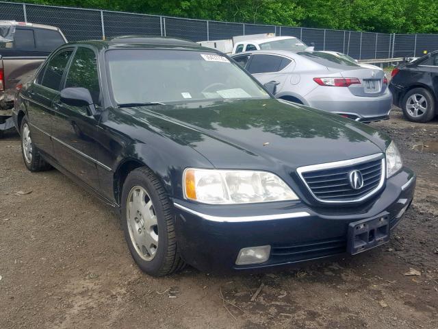 JH4KA96654C000326 - 2004 ACURA 3.5RL BLACK photo 1