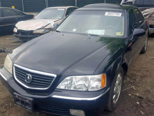 JH4KA96654C000326 - 2004 ACURA 3.5RL BLACK photo 9