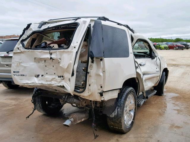 1GKFC13038R240299 - 2008 GMC YUKON WHITE photo 4