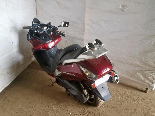 JH2PF01102K000387 - 2002 HONDA FSC600 BURGUNDY photo 3