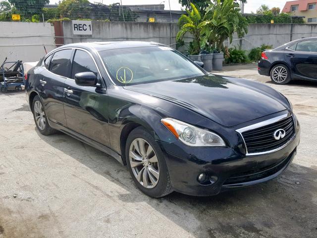 JN1BY1AP3DM511903 - 2013 INFINITI M37 BLACK photo 1