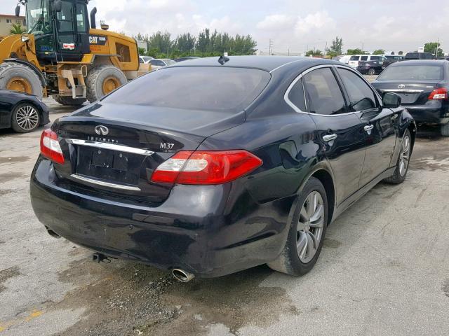 JN1BY1AP3DM511903 - 2013 INFINITI M37 BLACK photo 4