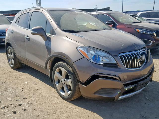 KL4CJASB7EB748040 - 2014 BUICK ENCORE TAN photo 1