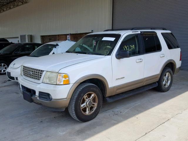 1FMDU64E42UB16646 - 2002 FORD EXPLORER E WHITE photo 2