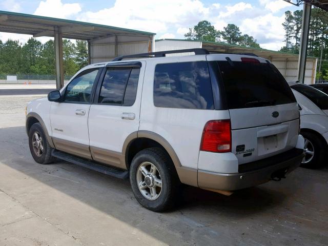 1FMDU64E42UB16646 - 2002 FORD EXPLORER E WHITE photo 3