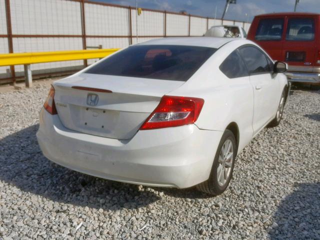 2HGFG3B18CH544616 - 2012 HONDA CIVIC EXL WHITE photo 4