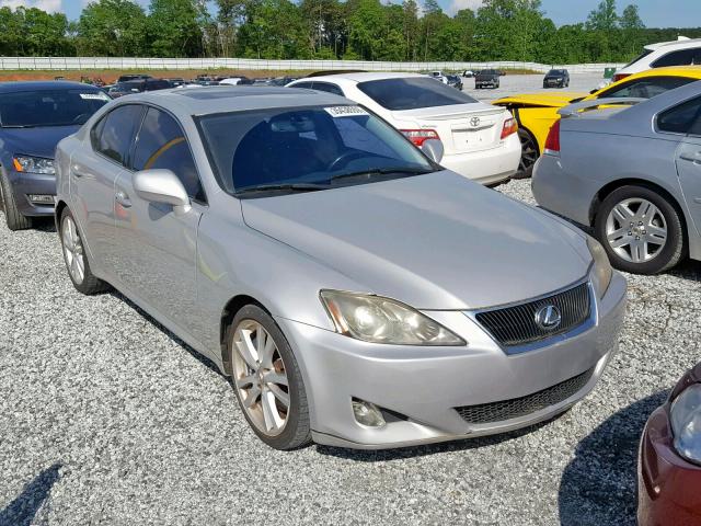 JTHBE262772008012 - 2007 LEXUS IS 350 SILVER photo 1