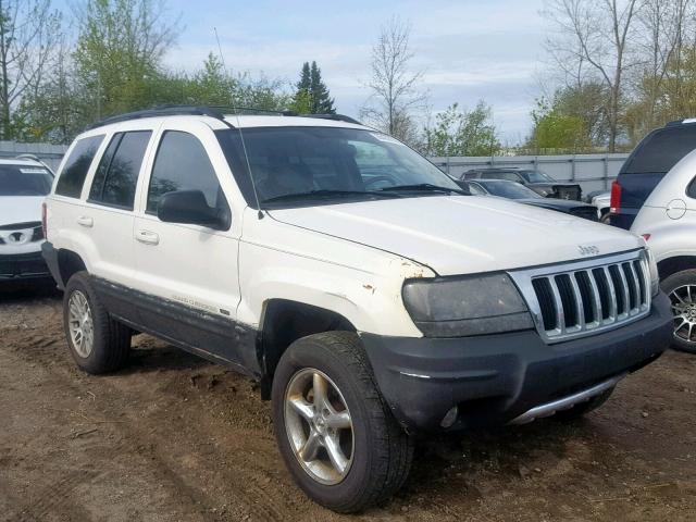 1J4GX58N34C388427 - 2004 JEEP GRAND CHER WHITE photo 1