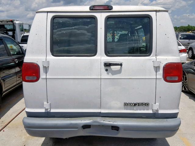 2B7KB31Y9XK560147 - 1999 DODGE RAM VAN B3 WHITE photo 9