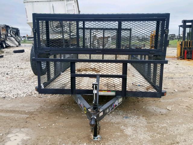 17XFT1429A1003606 - 2010 UTILITY TRAILER BLACK photo 2