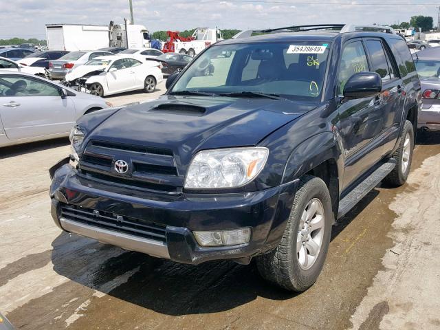 JTEZU14R350053109 - 2005 TOYOTA 4RUNNER SR BLACK photo 2