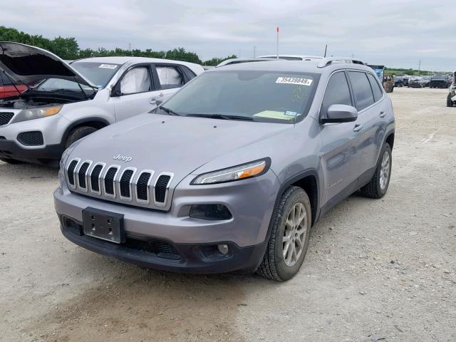 1C4PJLCBXHW593126 - 2017 JEEP CHEROKEE L SILVER photo 2