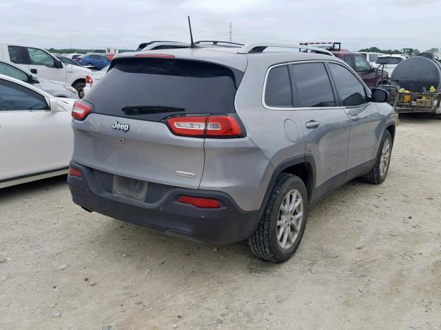 1C4PJLCBXHW593126 - 2017 JEEP CHEROKEE L SILVER photo 4