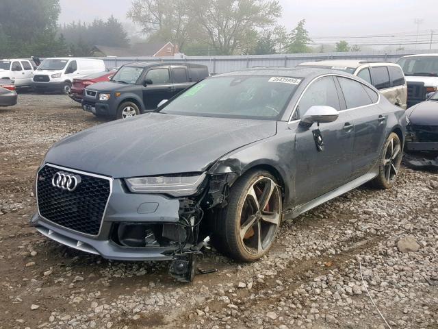 WUAW2AFC2GN903701 - 2016 AUDI RS7 GRAY photo 2