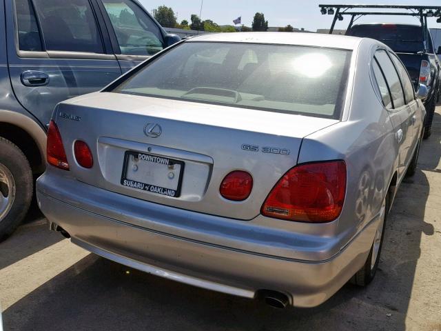 JT8BD69S030174738 - 2003 LEXUS GS 300 BEIGE photo 4