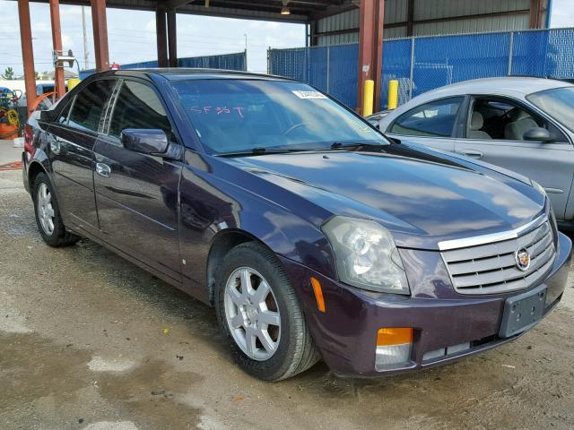 1G6DP577260106443 - 2006 CADILLAC CTS HI FEA PURPLE photo 1