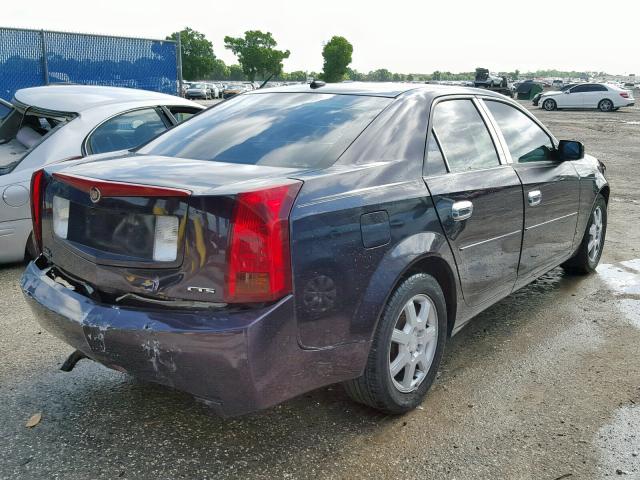 1G6DP577260106443 - 2006 CADILLAC CTS HI FEA PURPLE photo 4