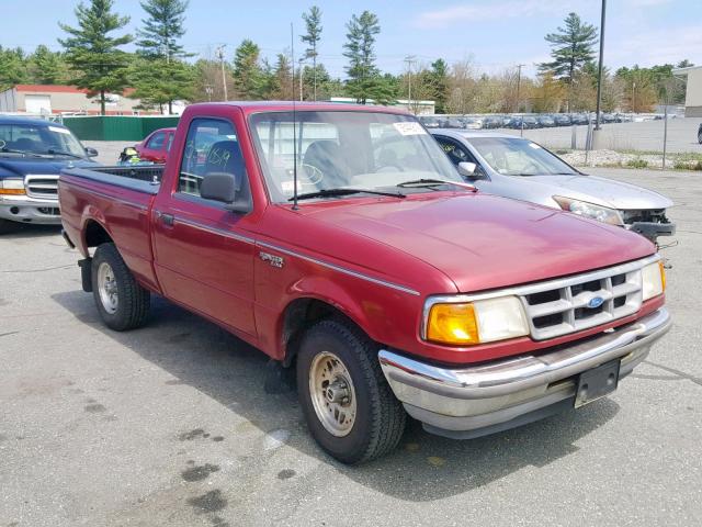 1FTCR10A0RTA67484 - 1994 FORD RANGER RED photo 1