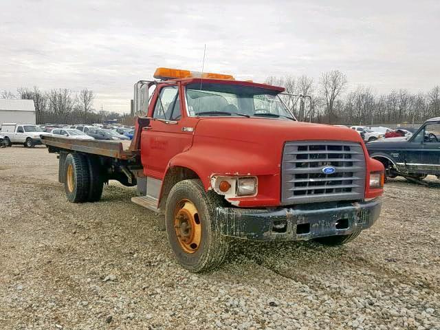 1FDNF80CXSVA35448 - 1995 FORD F800 RED photo 1