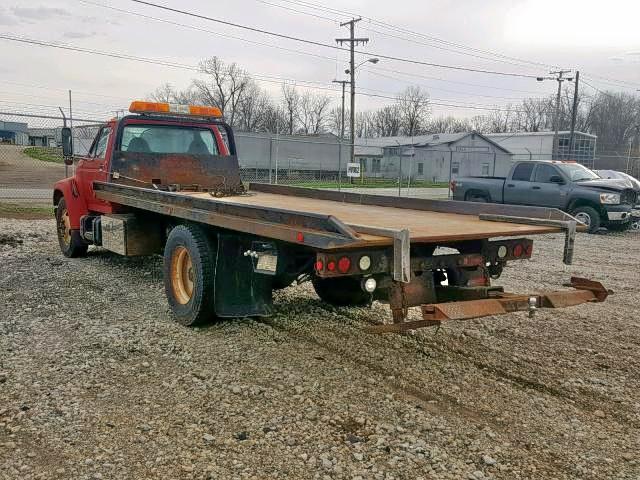 1FDNF80CXSVA35448 - 1995 FORD F800 RED photo 3