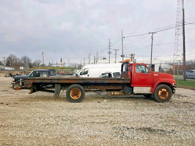 1FDNF80CXSVA35448 - 1995 FORD F800 RED photo 9